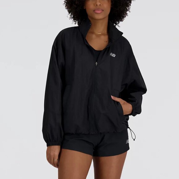 New Balance Athletics Packable Jacket Women's Sz L - Picture 3 of 16